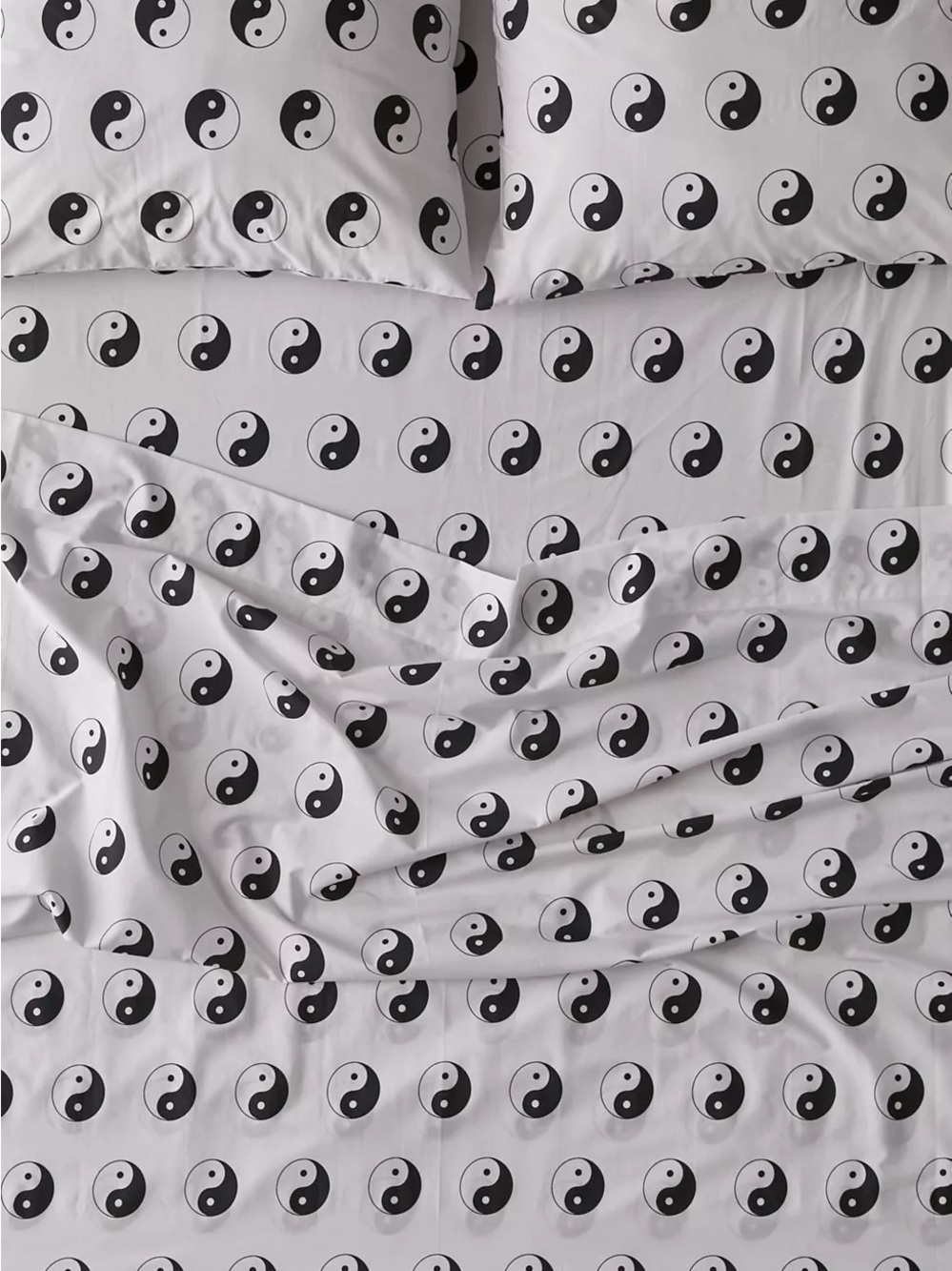 NWOT Urban Outfitters Yin Yang Fitted Sheet Size Full